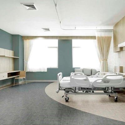 Piso vinílico hospitalar